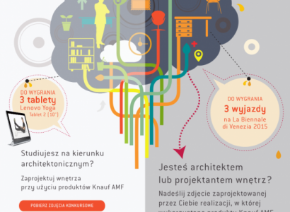 "Wnętrze z wyobraźnią" – ruszyła druga edycja konkursu Knauf AMF