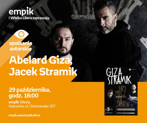 Abelard Giza i Jacek Stramik w Empiku Silesia