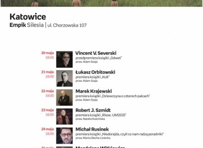 Michał Rusinek ze swoją najnowszą książką w Empiku Silesia