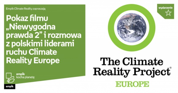 Pokaz filmu „Niewygodna prawda 2” i rozmowa z liderami ruchu Climate Reality